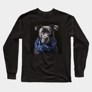 Blue Nose Staffy Long Sleeve T-Shirt